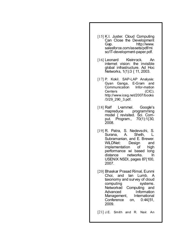 Seminar Report On Cloud Computing Pdf